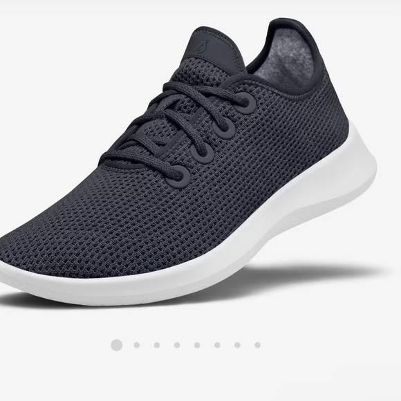 Allbirds night navy White Sole Tree Runner Machine Washable Sneakers‎ M10 - Picture 1 of 7